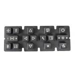 Waterproof Panel Mount Keyboard 16 Keys No Electronics Controller With USB / PS2 Function for sale