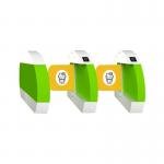 Zento Kid Swing Turnstile Barrier Gate with SUS 304 1.5mm Thickness for sale
