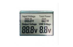China Digit Transmissive Lcd Display , White Digit Custom Lcd Screen Module supplier