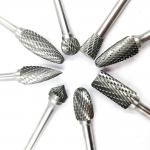 YG8 Customized Tungsten Carbide Burr Bits Metal Removal Carbide Burrs for sale