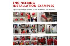 China 4L Constant Temperature FM200 Gas Hanging Fire Suppression System Suspended supplier