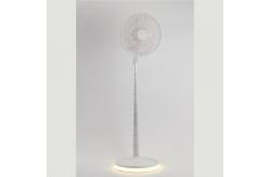China 4 Speed Wind Speed USB Rechargeable Fan Height Adjustable Portable Oscillating Fan supplier