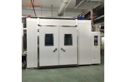 China High Accraucy Battery Pack Module Walk In Environmental Test Chamber Temperature Humidity supplier