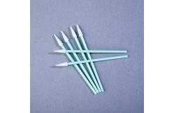 China Cleaning Foam Swab With Pointed Head And PP Stick For Cleanroom supplier