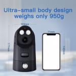 Vehicle Construction Site 4G PTZ Camera with Night Vision and 4X Optical Zoom for sale