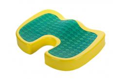 China Customized Memory Foam Cushion Blood Circulation Orthopedic Coccyx Pain Cooling Gel supplier