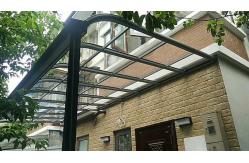 China Aluminium  Support Awning With Polycarbonate Sheet Roofs supplier
