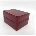 Environmental PU Leather Box Embossing Luxury Watch Gift Case ODM for sale