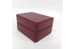 China Environmental PU Leather Box Embossing Luxury Watch Gift Case ODM supplier