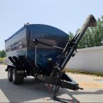 Folding Arm Double Axle Grain Cart Agricultural Machinery For Handling Bulk Crops for sale
