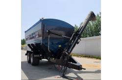 China Folding Arm Double Axle Grain Cart Agricultural Machinery For Handling Bulk Crops supplier