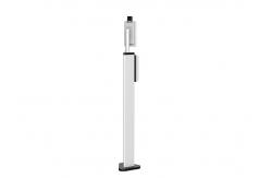 China Silver 0.3m Touchless Hand Sanitizer Dispenser Face Recognition supplier