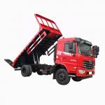DONGFENG D3S Flatbed Dump Truck Flat Bed Truck Transport With Eighth Speed Gearbox for sale