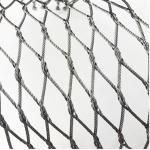Soft Touch Stainless Steel 316 Woven Mesh Protecting Birds Feather And Animal Skin for sale