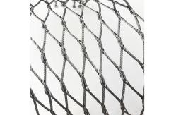 China Custom Stainless Steel 304/316 Woven Rope Mesh Hand Knitting High Durability supplier