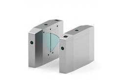China High Sensitivity Access Control Barriers And Gates System With Wing Turnstile Flag supplier