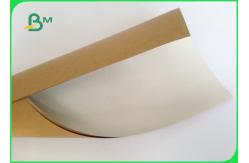 China 170gsm 450gsm FSC Certification Recycled Pulp Brown Kraft Paper For Packing supplier