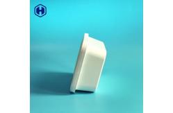 China Recyclable Square Plastic Boxes With Lids Stackable Space Saving Anti Counterfeiting supplier