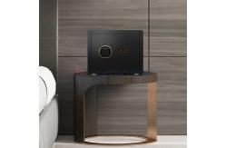 China Dual Alarm Biometric Fingerprint Lock Home Safe Box For Security supplier