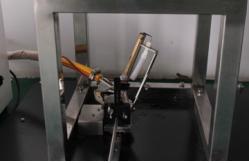 China Economize On Electricity Textile Flammability Testing Equipment Open Box Structure supplier