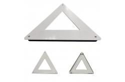 China 22 Inches Hockey Practice Equipment Passing Slots Hockey Triangle Passer supplier