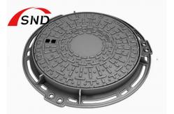 China Anti Displacement Ductile Iron D400 Manhole Cover For Urban Main Roads supplier