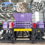 Multi Function Double Shaft Plastic Shredder Waste Metal and Plastic Crusher Shredder Machine for Hdpe Plastic for sale