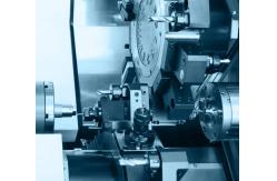 China Flexible Mitsubishi Dual Spindle Dual Turret Lathe CNC Easy To Operate supplier