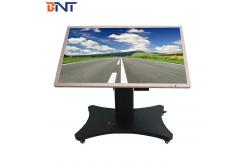 China 70cm Lifting Metal Electric Touch Mobile TV Rack For Showroom supplier