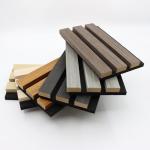 Polyester Fiber Wpc Acoustic Wall Panels Ecofriendly Wood Veneer for sale