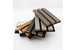 China Polyester Fiber Wpc Acoustic Wall Panels Ecofriendly Wood Veneer supplier