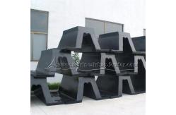 China Natural Rubber Dock Fender / Arch Rubber Fender For Wharf And Bumper supplier