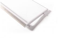 China Encapsulated Metallic Silver Tempered Glass Fridge Shelf supplier