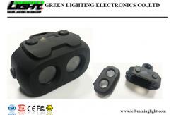 China 25000lux LED Mining Light Dual Beam Functional Cap Lamp Mountable Positioning System supplier