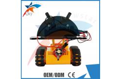 China Servo 360 Degree Arduino Car Robot , Arduino Bluetooth Mobile Phone Controls Car supplier