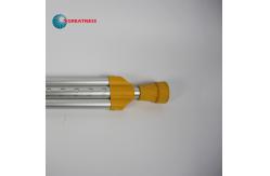 China Multi Size Adjustable Aluminum Axillary Crutch Matte Finish supplier