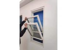 China Customizable PVC Double Hung Windows With Vinyl Profile And Crescent Lock Hardware supplier