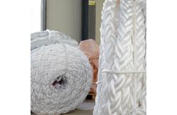 China 56mm/64mm/76mm 8 Strand Polyester Marine Mooring Rope With High MBL supplier
