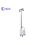 High Speed Mobile Surveillance Trailers Dynamic Emergency Light Tower Mast Dual Stream for sale