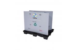 China Customized boxes smart foldable pallet box reusable Plastic Gaylord box supplier