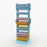 Customized Cleansing Water Display Shelf Wooden Display Rack for Maternal and Infant Store for sale