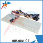 3.3V/5V Electronic Breadboard Power Module 830 Points Bread Board 65 Flexible Jumper Wires for sale