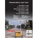 1000w Tripod Moon Balloon Light With Transportable Mobile Lighting Vehicle