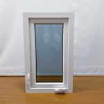 Lockable PVC Casement Windows American Style  Flush Sash Upvc Windows Double Glazing for sale