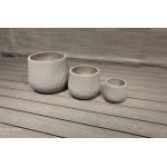 Indoor Hotel Garden Home Reinforced Clay Planter Fiber Clay Modern Design