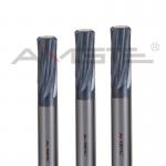 Solid Carbide Straight Flute Reamer Customized 6 Flute Reamer H7 for sale