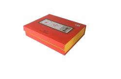 China Magnetic Closure 250gsm Paper Gift Box Packaging Mooncake Box With Insert supplier