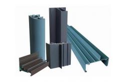 China Powder Painted Profile Aluminum Extrusions 6063-T5 / 6060-T5 For Construction supplier
