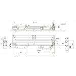 Length Measurement Digital Readout Metrology 1250mm Absolute Linear Scale