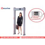 Walk Through Archway Metal Detector Safety Equipment 8/16/24 Zones AC100V~240V 50/60Hz for sale